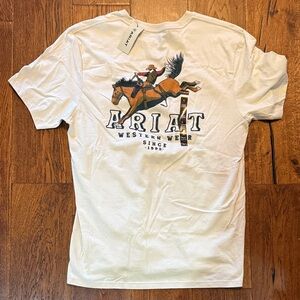 Ariat Cream Western Graphic Tee